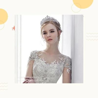 Sparkling Wedding Crown DIY Wedding Crown Cubic Party Headband Type