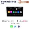 Navifly 8+256G 8-Core Android Car Radio DSP Stereo For Citroen C5 2008-2017 Multimedia Player GPS Navigation WIFI 2Din Head Unit