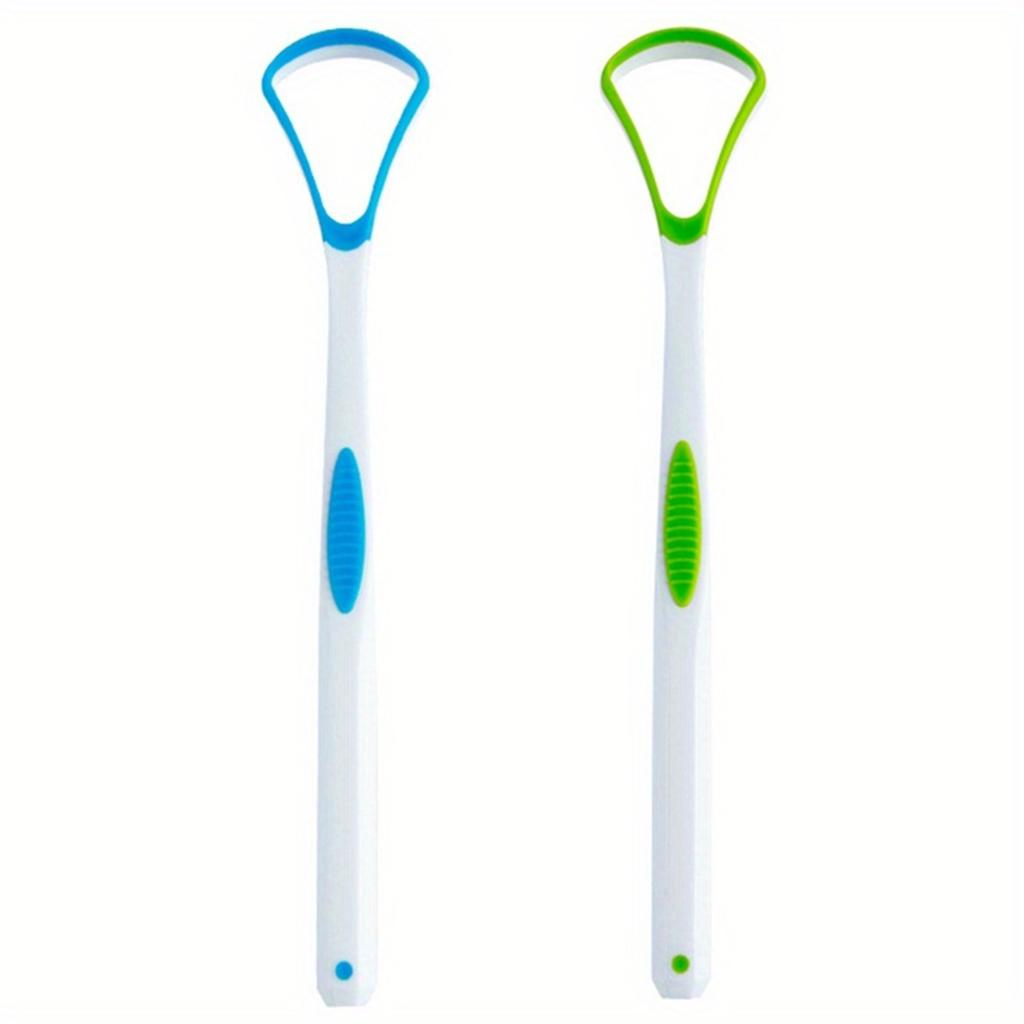 1/3/5Pcs Tongue Scraper Oral Cleaner Brush Fresh Breath Cleaning Coated Toothbrush Hygiene Care Tools