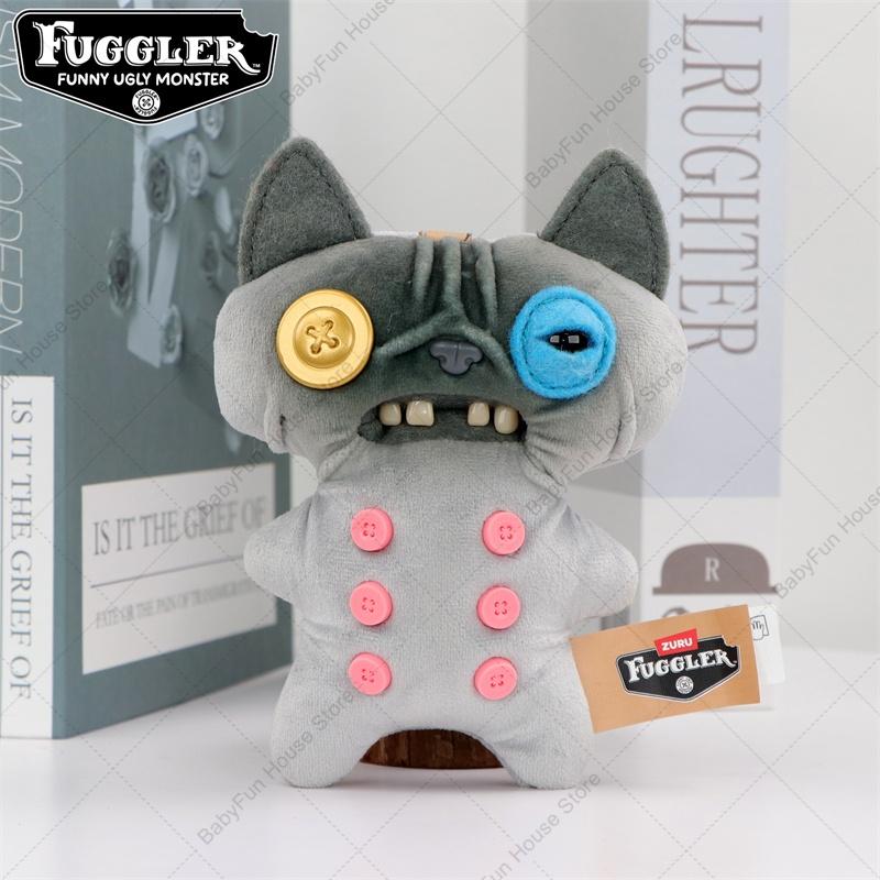 Fuggler Funny Ugly Teeth Monster Plush Toys Keychains Fugglers Alley Cats Care Bears Kawaii Pendants Peluche Dolls Gift