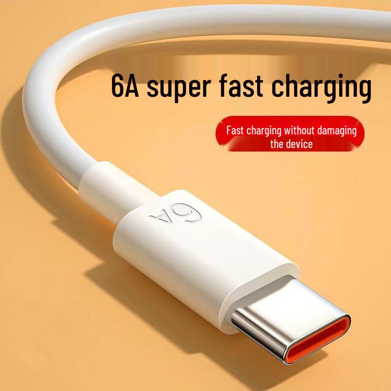 Ruiluo Type-C Fast Charging Cable for Huawei, Oppo, Honor, Vivo, Xiaomi (6A)
