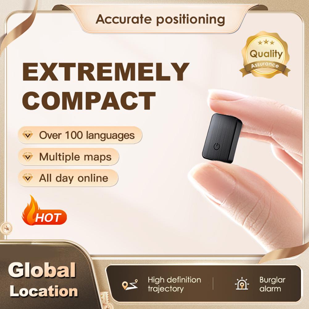 GF-08 Mini Car GPS Tracker Real Time Tracking Anti-Theft Anti-lost Key Pet Locator Strong Magnetic Mount SIM Message Positioner
