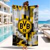 Borussia Fcfc Beach Towel, Quick-drying, Easy To Care For, Suitable for Both Fitness and Beach Vacations,Sports Essential