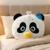Lunar Panda Duck Plush Toy With Heart Flower Decor For Kids And Teens