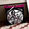 Band RRamones Cushion Cover Reversible Soft Durable Pillow Cover Home  Car MultiScene Use for Daily Comfort