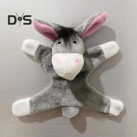 Kreslené plyšové zvířátko Magnet na lednici Plněná zvířecí panenka Magnetická dekorace na lednici Ozdoba do domácnosti, kanceláře, kuchyně, na skříňku