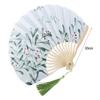 Handicrafts Home Decoration Gift Sea Shell Shape Hand Fan Folding Fan Photography Prop Dance Fan