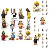 Juguete de Bloques de Construcción de Dibujos Animados Juguete de Montaje Diy Para Niños Material Plástico Tipo Abs 50-100 Piezas Altura 4.5cm Personajes Ligeros)