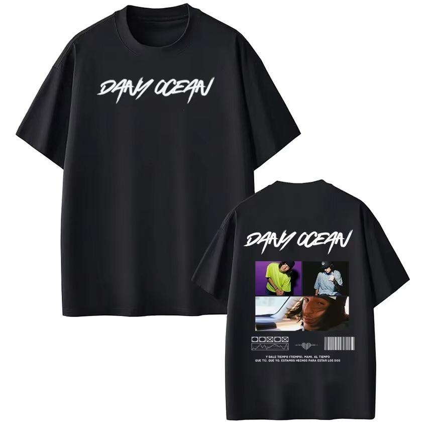

2026 Rapper Danny Ocean Vintage Graphics Top Men Women Casual T-shirt Short-sleeved Harajuku High Quality Spring/summer T-shi... 5XL різнокольоровий