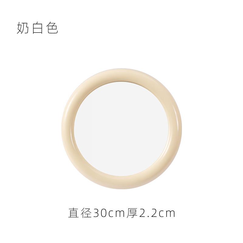 

Nordic Ins-Style Makeup Mirror High Appearance Level Portable Desktop Princess Portable Student Dormitory Dressing Mirror