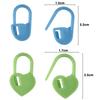 100-1000PCS Knitting Marking Buckle Pins Plastic Crafts Locking Stitch Markers Sweater Weaving Tools DIY Sewing Accessory