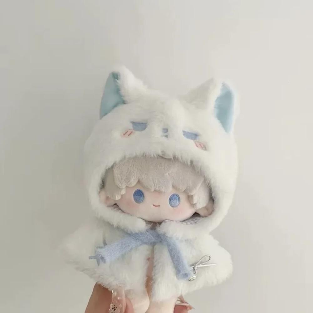 20cm Baby Clothes Little Fox Rabbit Cute Animal Plush Baby Clothes Jumpsuits Sunny Day Doll Clothes Just Clothes Not Dolls