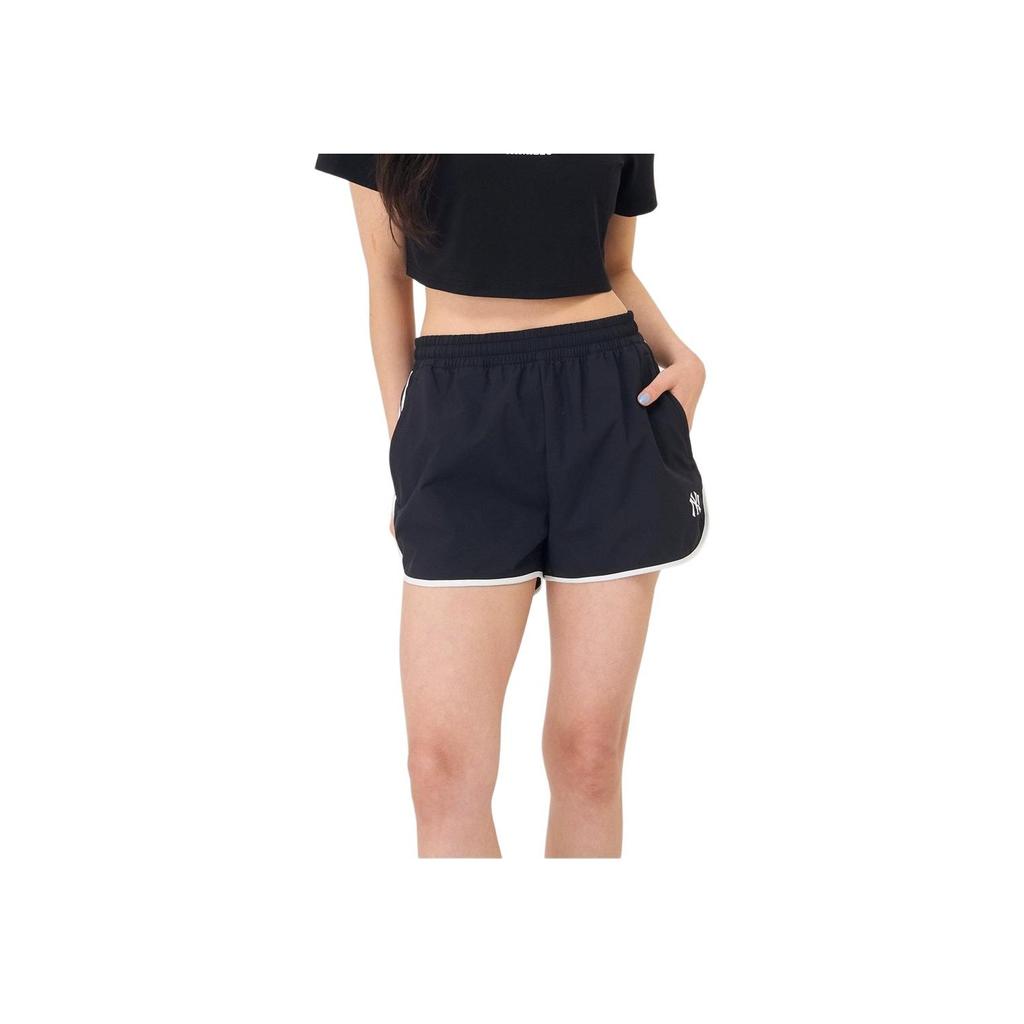 New MLB Casual Shorts Women's Black 3FSMB0743-50BKS