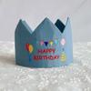 Handmade Birthday Crowned Hat For Baby First Birthday Party Photography Soft Cloth Embroidered Keepsake Accessory