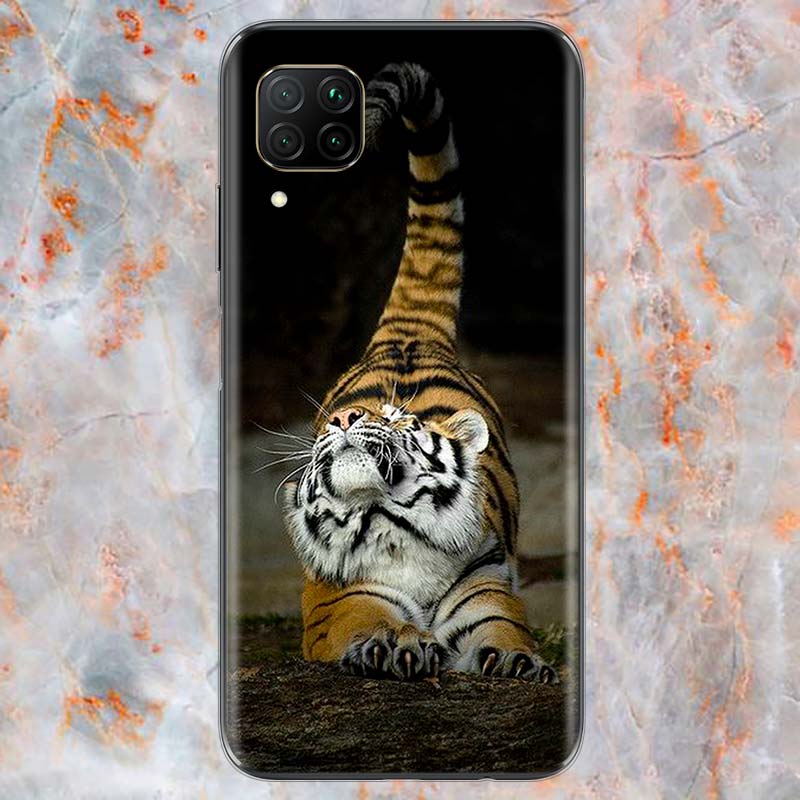 

Siberian tigers For Huawei Mate 40 30 20 20X 10 RS P Smart 2021 2020 Z S Pro Plus Lite 2019 Phone Case Shell Mate 40 Pro