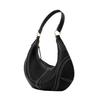 Shoulder Bag, Women's Large Capacity Armpit Bag, Leather Casual Dumpling Bag, Handbag, Fashionable Casual Croissant