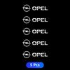 Metal emblem Auto Decor Decals Car Window Wiper Stickers For Opel Corsa Astra Insignia Vectra Zafira Meriva Mokka Grandland IC4