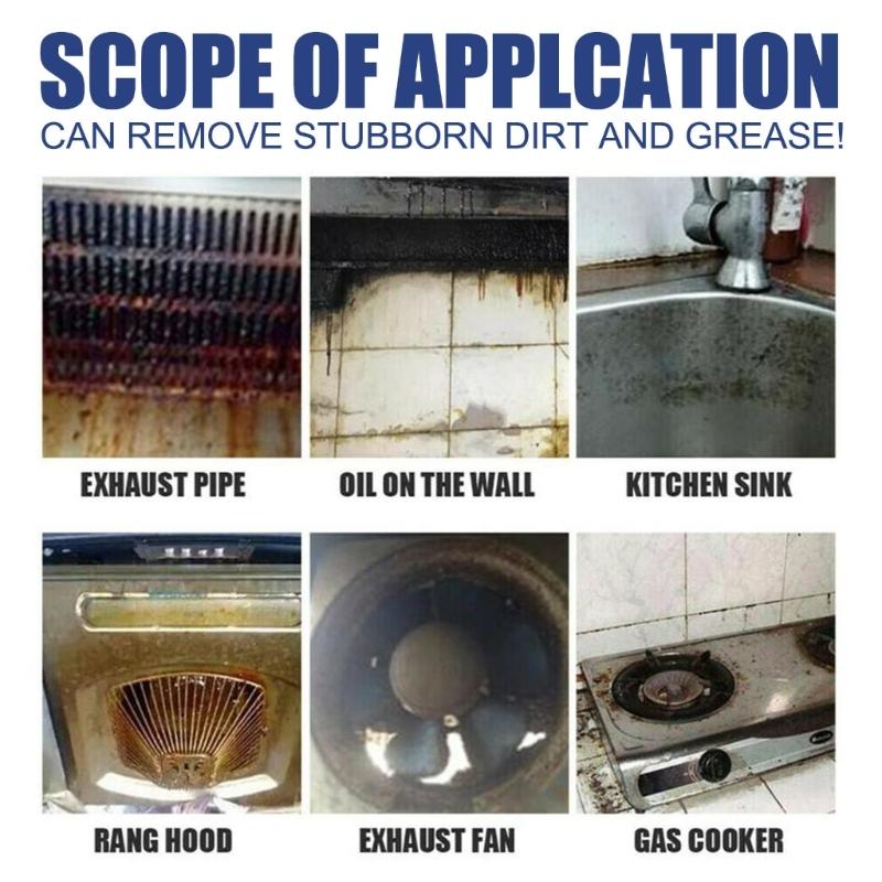 Kitchen Oil Cleaner for Household Bubble Cleaner Home Kitchen Cleaning Foam Spray Housework Multiuse Cleaner 100ml/150ml