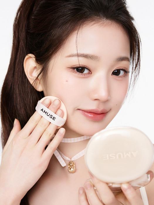 AMUSE (Główny + Uzupełnienie) Zestaw Dew Jelly Master Cushion