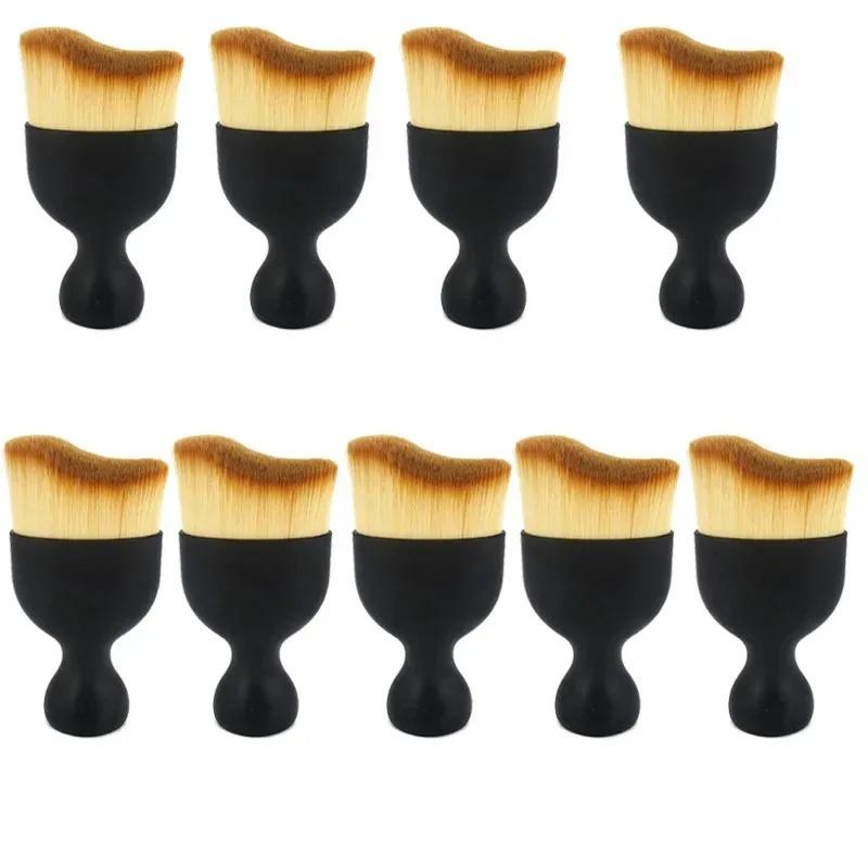 Auto-Innenreinigungsbürste, Klimaanlage, Luftauslass, weiches Fell, Reinigungsbürsten mit Muscheln, Fugenstaubentfernung, Detaillierungsbürsten-Werkzeuge