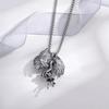 Unisex Retro Angel Wings Pendant Necklace - Punk Style & Couple Design