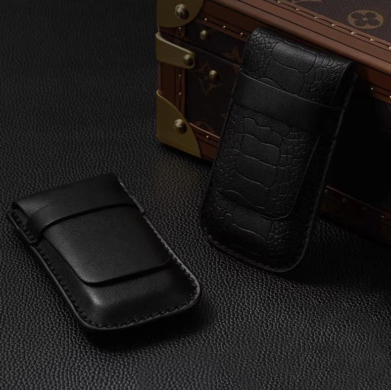 Luxury Fashion Watch Storage Box PU Leather Watch Pouch Portable Travel Watch Bag