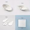 25Pcs Economy Pack Super Mini Disposable Sugar Cane Syrup Cake Salad Plates for Kitchen Restaurants Dipping Saucer Plates New