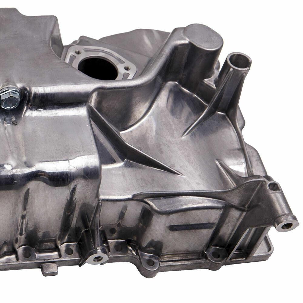 Engine Oil Pan Aluminum for 2014-2019 Mercedes-Benz CLA250 CLA45 2700107600 Direct Replacement