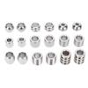 18Pcs Viking Hair Beads Stainless Steel High Hardness Perfect Size Simple Design Wide Application