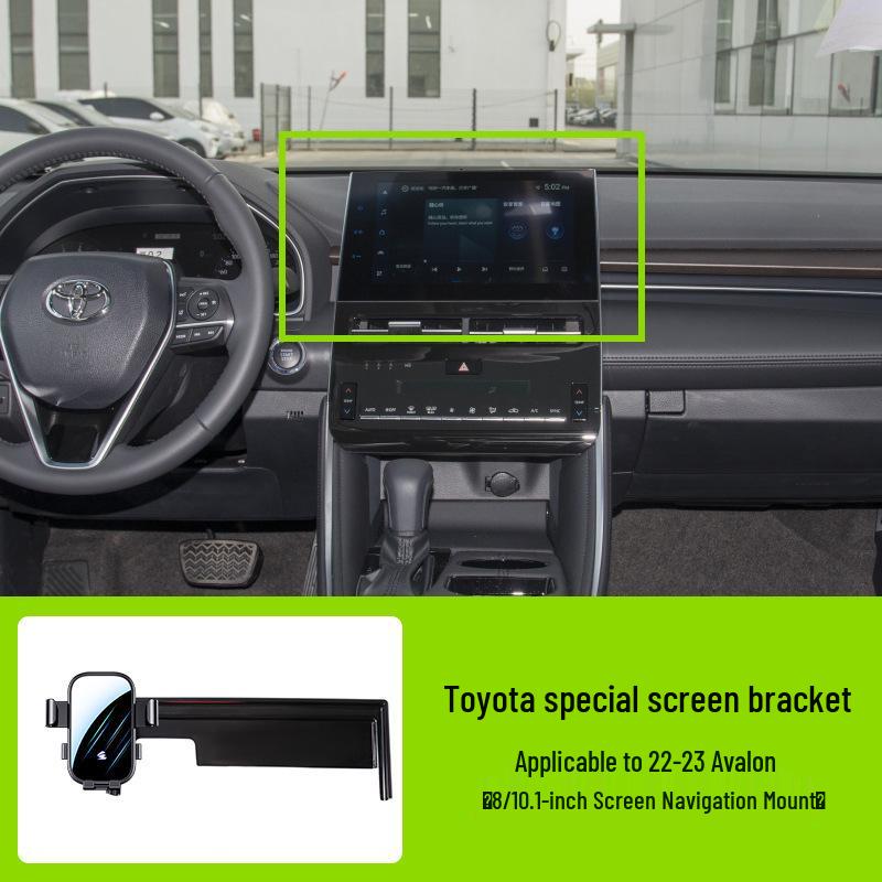 Toyota Auto-Bildschirm Handyhalter - Horizontale Stumme Spiegel-Navigationshalterung