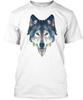 Crystal Wolf TTshirt Made In the USA Size S To 5XL