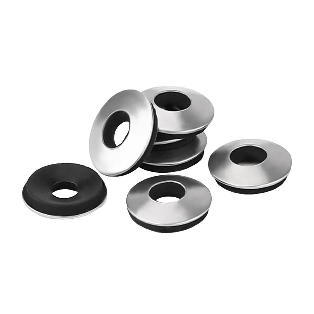 304 Stainless Steel/Galvanized Waterproof EPDM Anti-slip Flat Washer for Self-drilling Screws