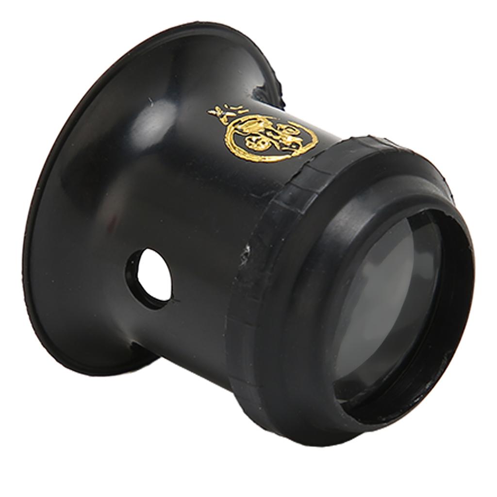 Watch Loupe 5x Magnifying Clear Reading Plastic Glass Compact Portable Watchmakers Repair Eye Loupe