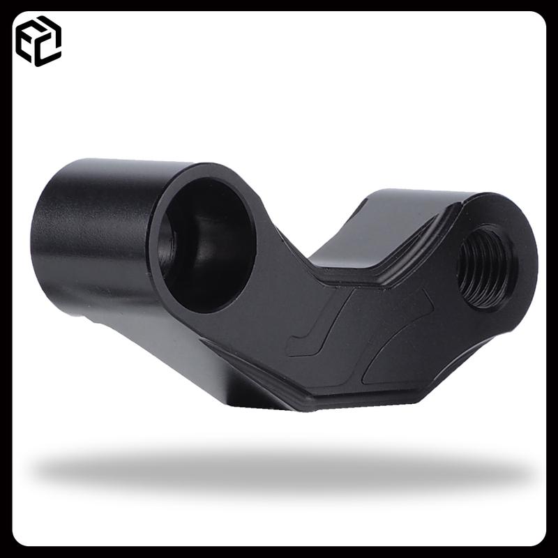8mm /10mm Universal Motorcycle Mirror Base Motorcycle Mirror Mount Adapter Kit Aluminum Alloy Material CNC Technology Anodizing