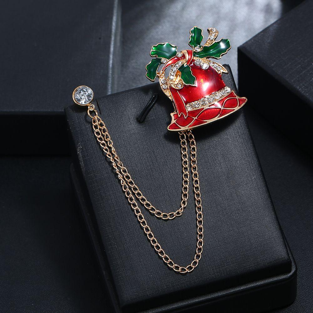 Jewelry Clothing decor Tassel Xmas Costumes Christmas Brooch Santa Claus Badge Pins