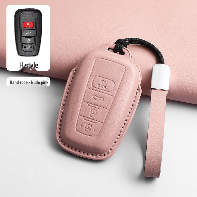 Key Case for Toyota Corolla, Camry, RAV4, Highlander, CHR, Levin, Rongfang, and Asia Dragon