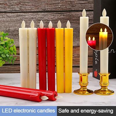 Energy-saving Flameless Candle Lamp Party Decor Lights  Wedding Birthday Party Supplies