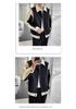 Men's Color Block Lapel Jacket - Korean Casual, Spring/Autumn Patchwork, Trendy High-End Feel