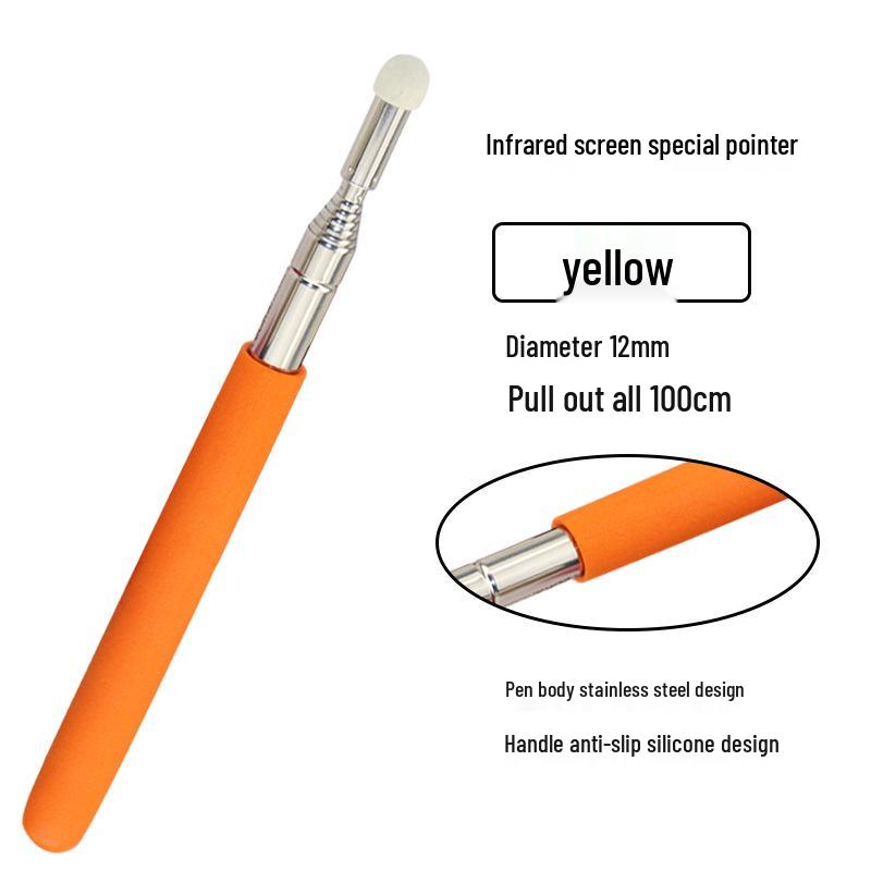 Telescopic Touch Pointer & Teaching Rod (1m) for Electronic Whiteboards