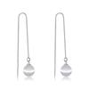 Accessories Round Cat Eye Long Ear Wire Pendant for Women