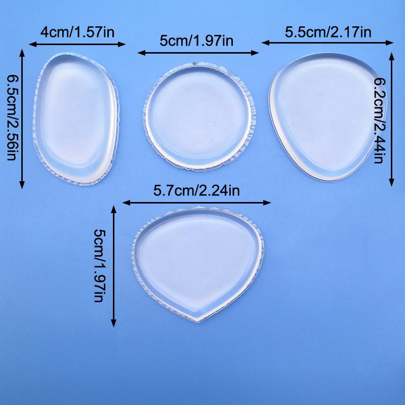 Soft Silicone Water Drop Shape Powder Puff Sponge For Cosmetic Face Foundation Bb Cream No Powder Eating Powder Makeup Tool