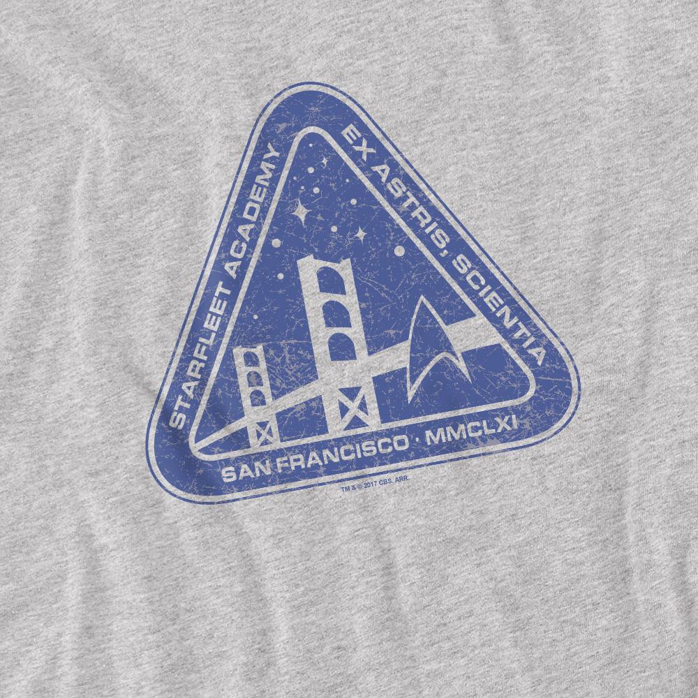 Star Trek Mens Distressed Logo T-Shirt