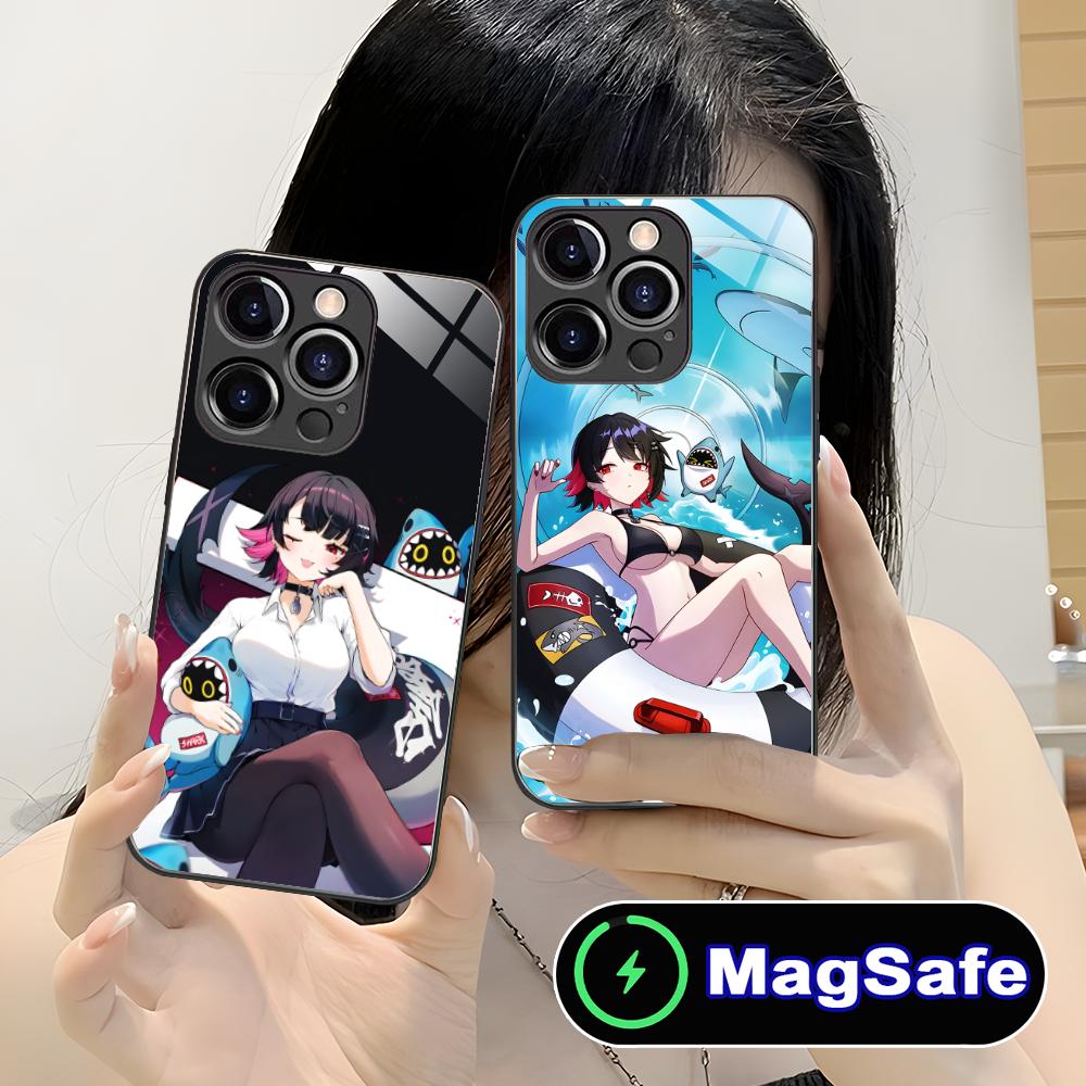 Zenless Zone Zero Ellen Joe Phone Case for iPhone 17 16 15 14 13 12 11 Pro Max Plus Mini MagSafe Glass Colour Cover Pretty Cover