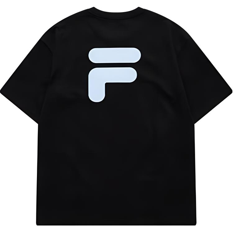 

New FILA T Shirt Unisex Pitch Black T11U126110F L