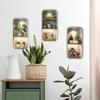 3Pcs Green Plants Wall Sticker Potted Simulation Painting For Living Room Home Decor Removable Decals