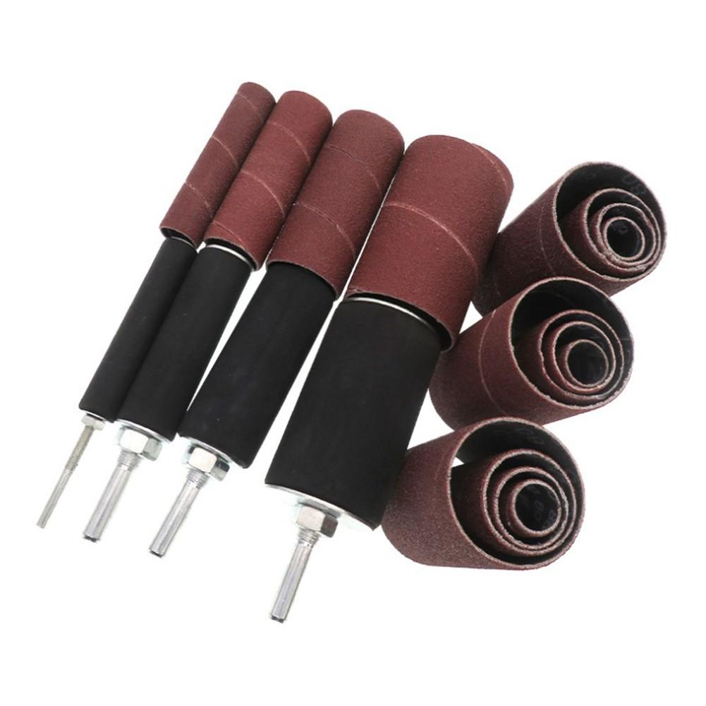 20Pcs Sanding Drum Kit Compatible with Rotary Tools for Polishing and Grinding
