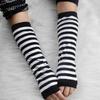 4 Pairs Cashmere Feel Wrist Fingerless Gloves Gloves