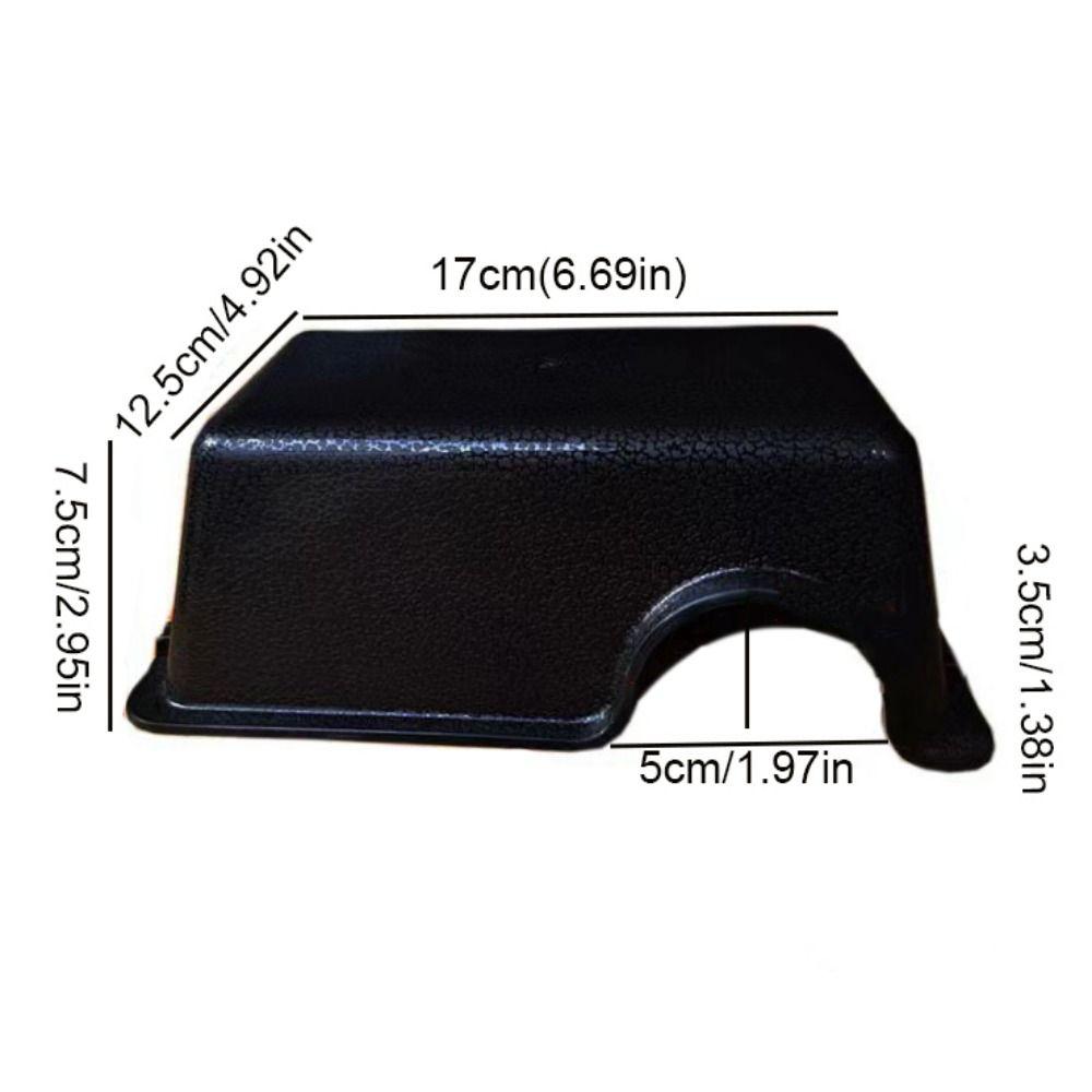 Black Snake Shelter House Rectangle Reptile Caves Small Animal Hideaway Reptile Hide Box  Spiders