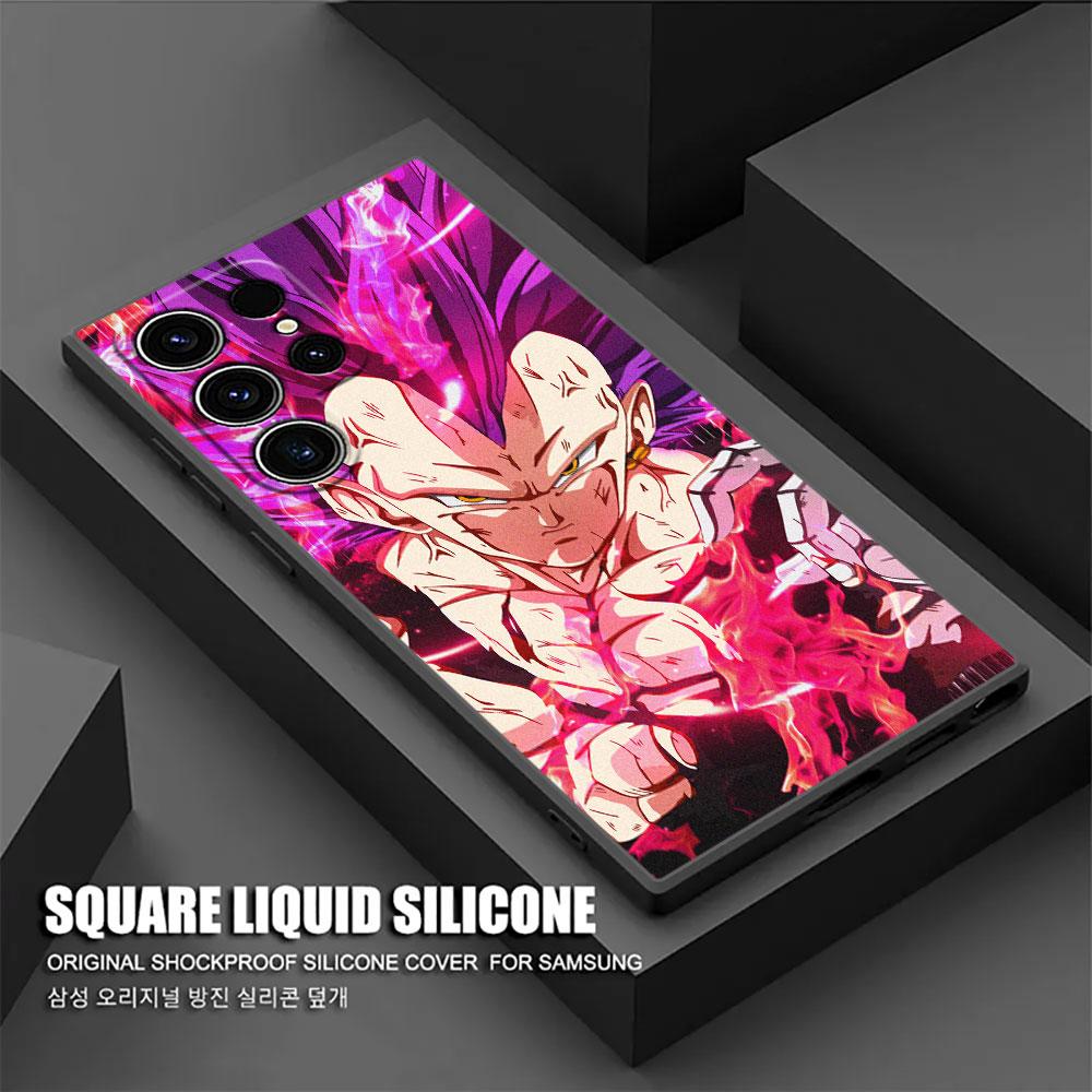 Dragons Balls Super Vegeta Ultra Ego Phone Case For Samsung Galaxy S25 S24 S23 S20 S21 FE S26 S22 Ultra 5G S26 Plus S25FE Cover