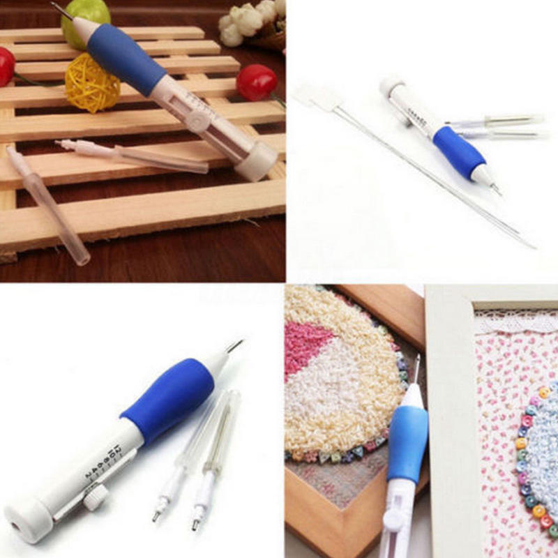1.3/1.6/2.2 mmDIY Diameter Embroidery Magic Embroidery Pen Clothing Punch Needle